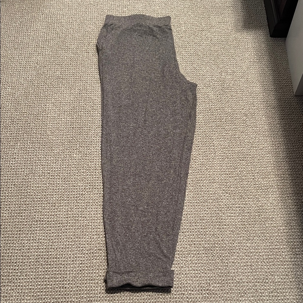 J. Jill Wearever Collection Heathered Charcoal Pants